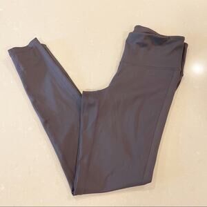 QOR Kit Luxury Mid Rise Yoga Leggings Gray Medium